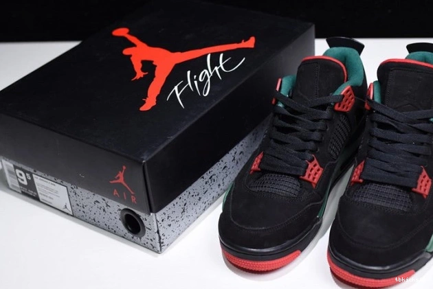Reps TBkick Gorge Red GUCC Black AQ3816-063 Jordan 4 NRG Air Green-Varsity 0811